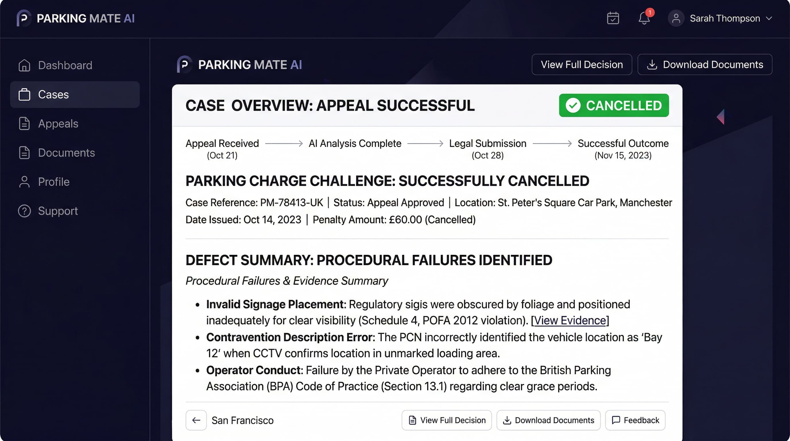 Smart Parking Appeal. How to Challenge a Smart Parking PCN