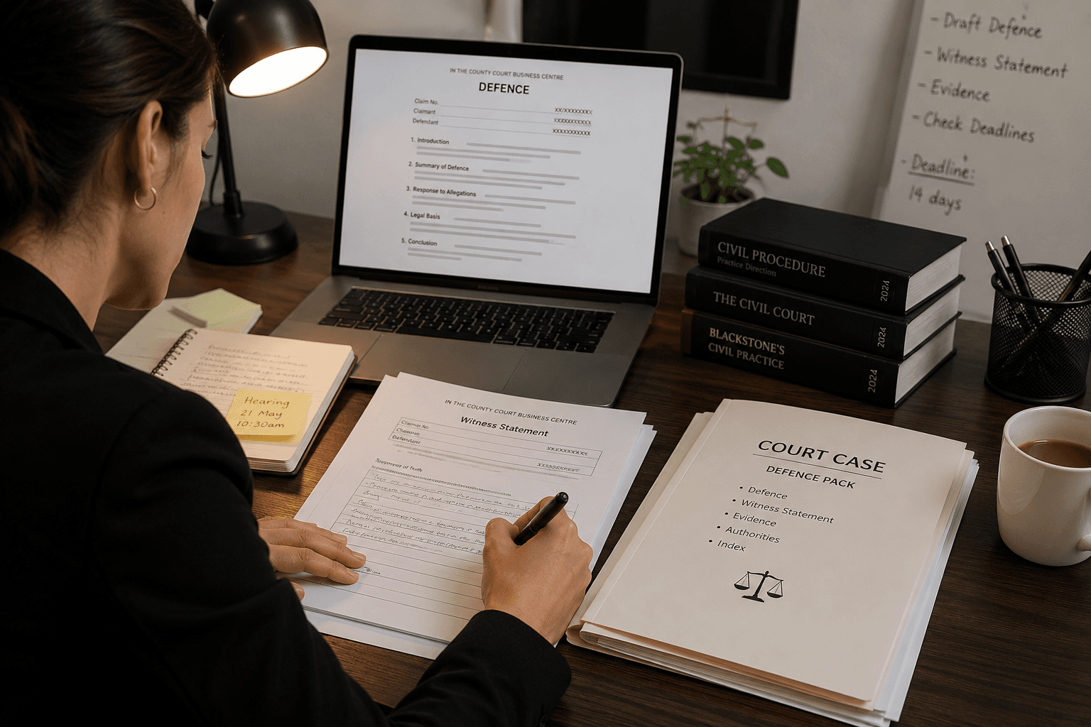 Parking Debt Recovery Response document pack for a private parking debt recovery letter