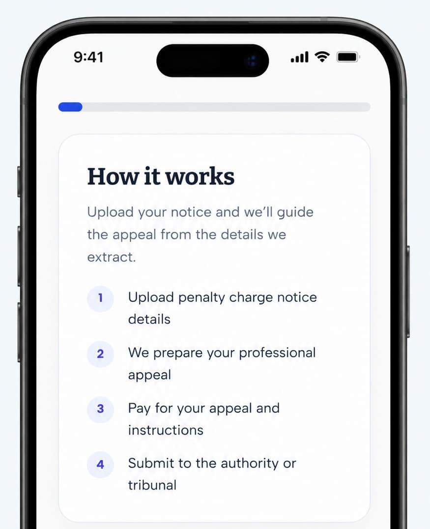 Parking Mate UK ticket review on mobile
