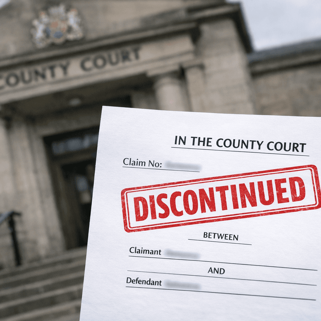 Court Cases Won. Parking Claims Discontinued and Struck Out