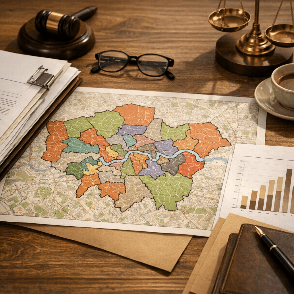 London Tribunal Success Rates by Borough