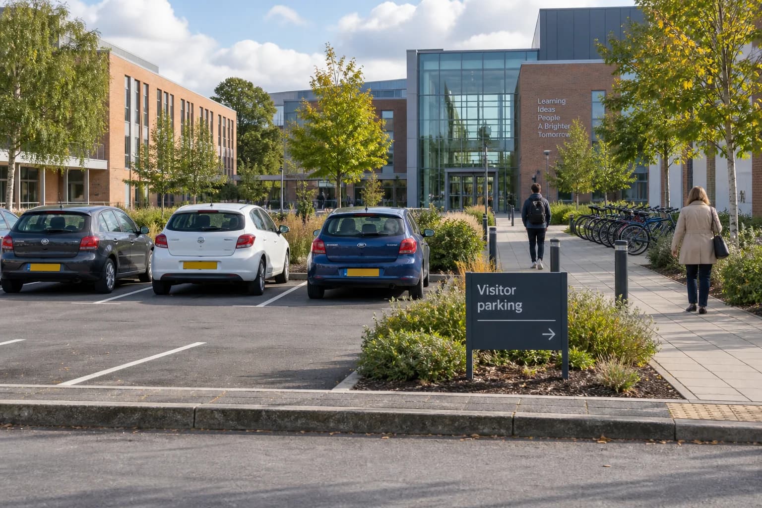University campus car park using Parkingeye permits and ANPR enforcement