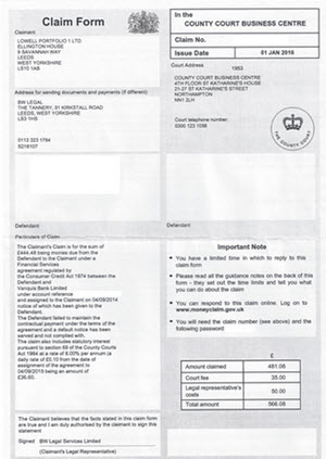 AM Parking Services Court Claim