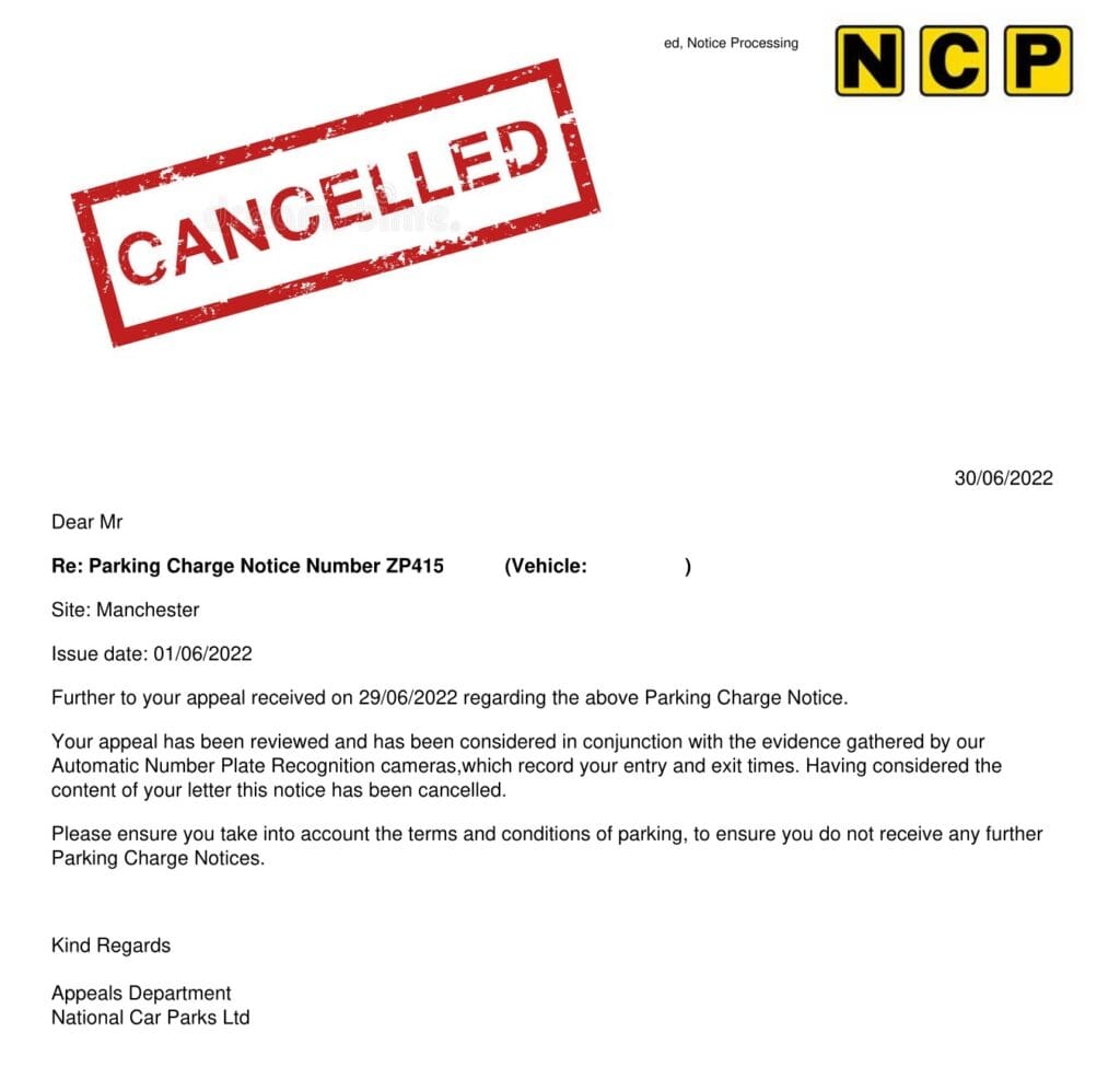 Euro Car Parks Ticket Cancelled Don t Pay Appeal Now